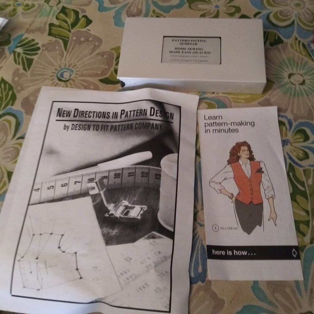 2370 Vintage, VHS Tape Never Opened Instructions Learn Pattern Making In Minutes - Picture 1 of 7